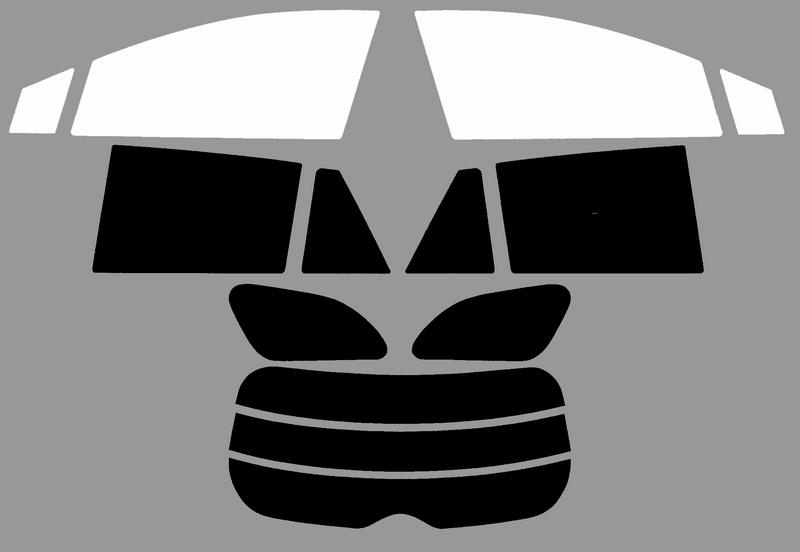 トヨタ アベンシスワゴン　車種別カット済フィルム（通常タイプ各色）