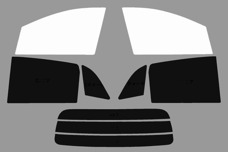 メルセデスベンツ Bクラス　車種別カット済フィルム（通常タイプ各色）