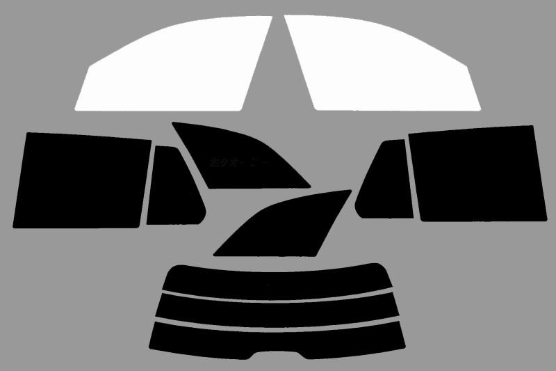 メルセデスベンツ C class ワゴン　車種別カット済フィルム（激安タイプ各色）