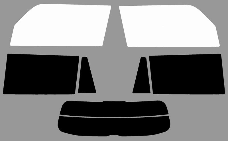 トヨタ カローラルミオン　車種別カット済フィルム（激安タイプ各色）