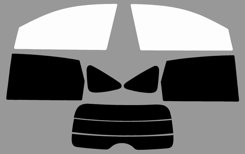 ホンダ CR-V　車種別カット済フィルム（激安タイプ各色）