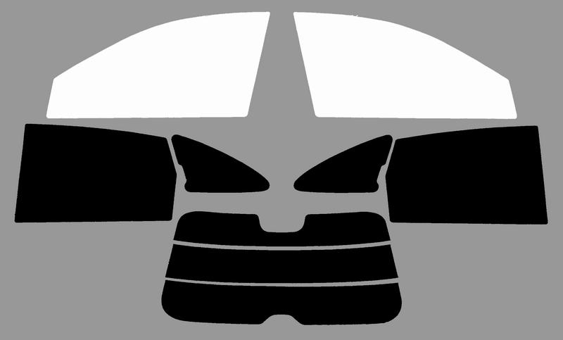 ホンダ CR-Vワゴン　車種別カット済フィルム（通常タイプ各色）
