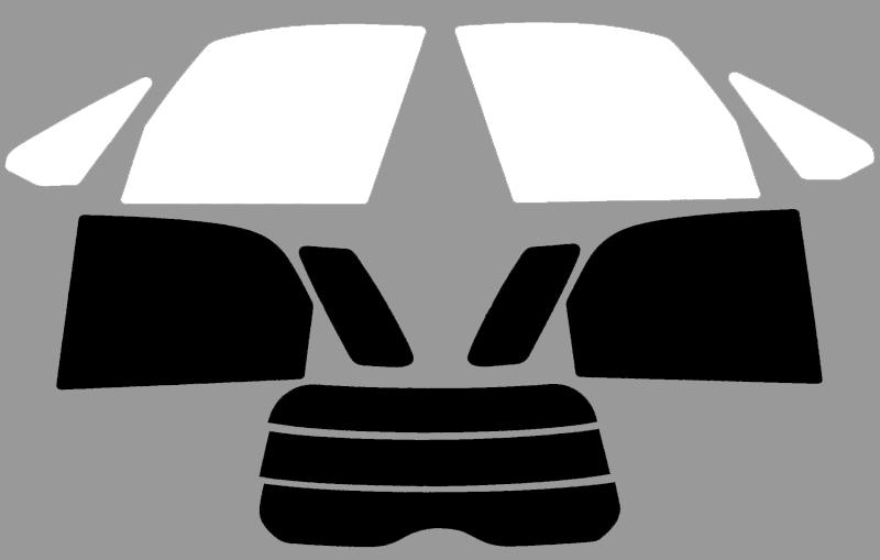 スズキ SX4　車種別カット済フィルム（激安タイプ各色）